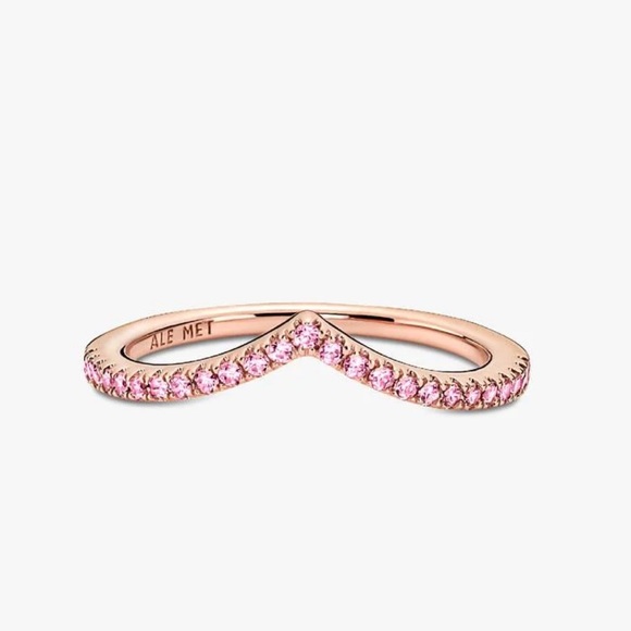 🆕 Pandora Timeless Wish Sparking Rose Gold Ring - Picture 3 of 3